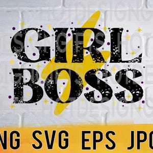 Super girl boss svg png eps jpg design files, boss manager day digital pack easy fast instant download for commercial business use