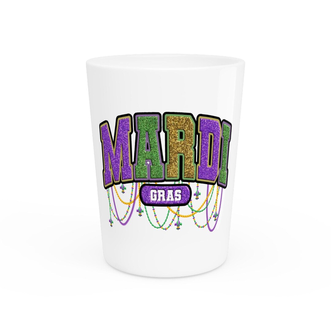 Adagio Prague Whisky DOF Glass, Mardi Gras main image 0