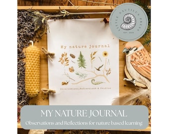 LENTE NATUURJOURNAL: afdrukbaar natuurstudiewerkboek | Lesplanning