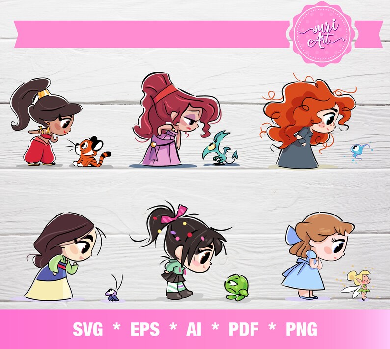 Pet Supplies Instant Download Ai File 25 Svg Files For Cricut Silhouette Disney Princess Pets Svg Bundle Urns Memorials