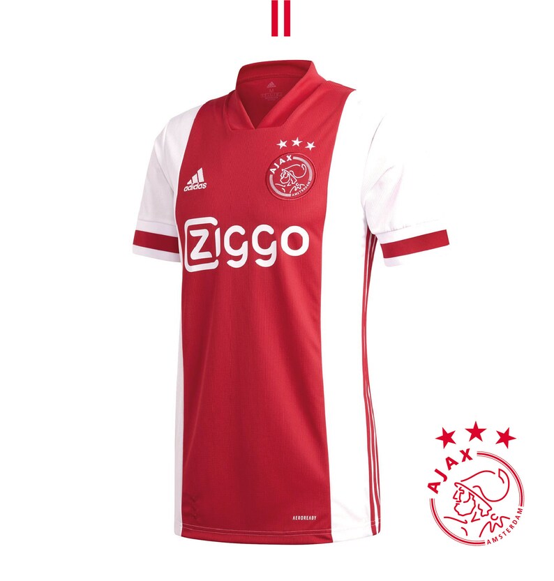 Gelekt nieuw thuisshirt van Ajax toont het oude clublogo