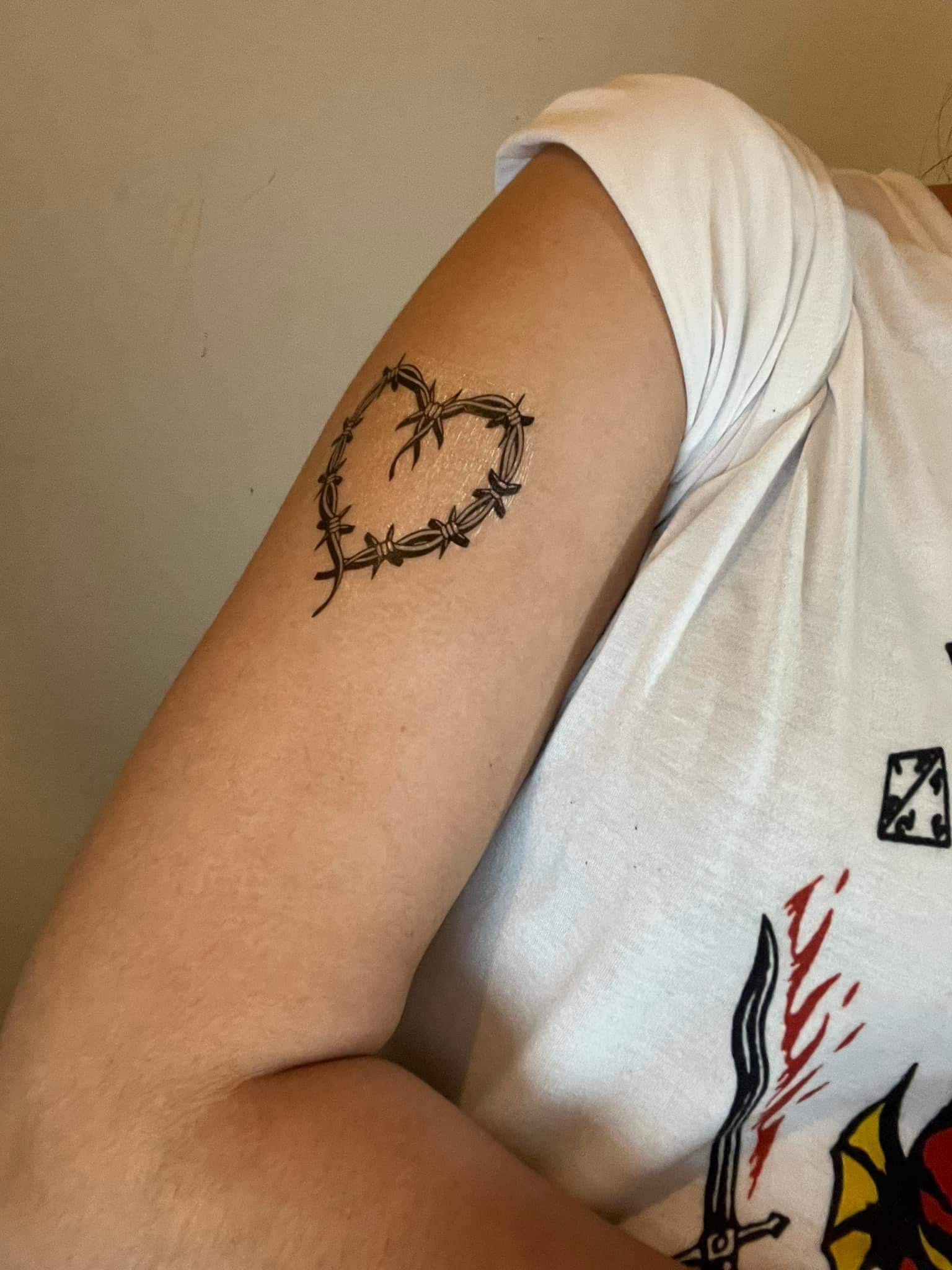 Karol G Inspired Heart Tattoo Restocked picture
