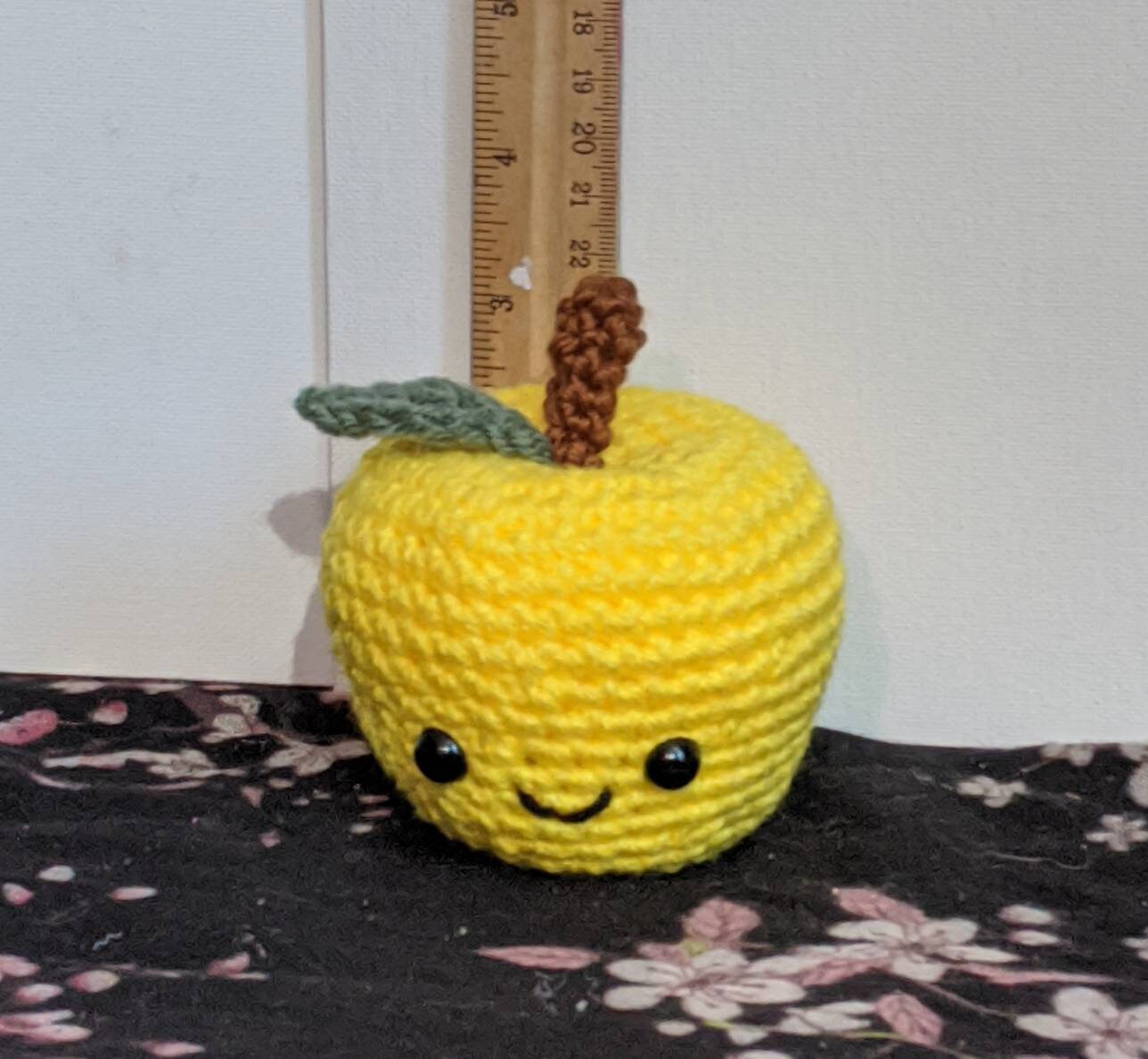 Yellow apple doll Etsy