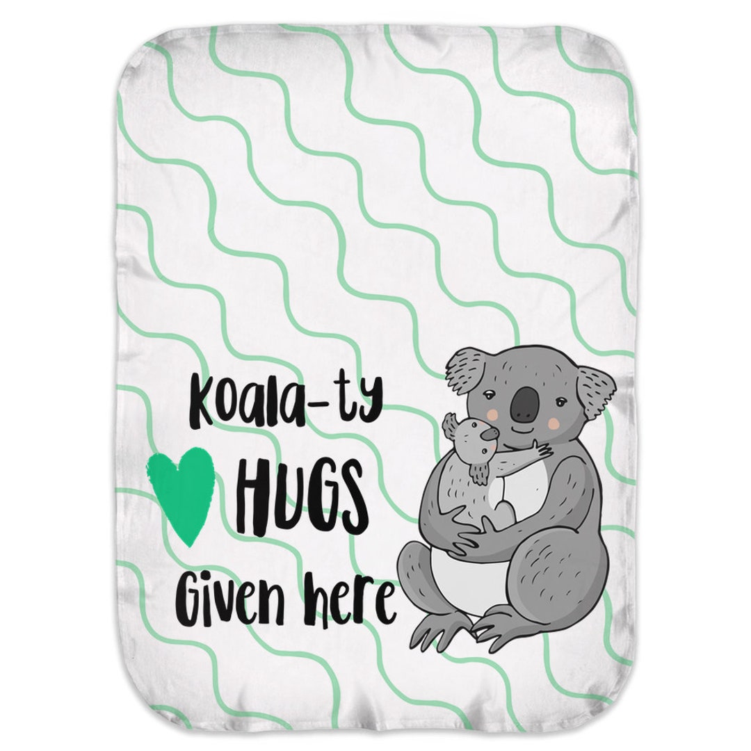 Koalaty Hugs Swaddle Blanket / Baby Blanket / Cozy Blanket for Baby