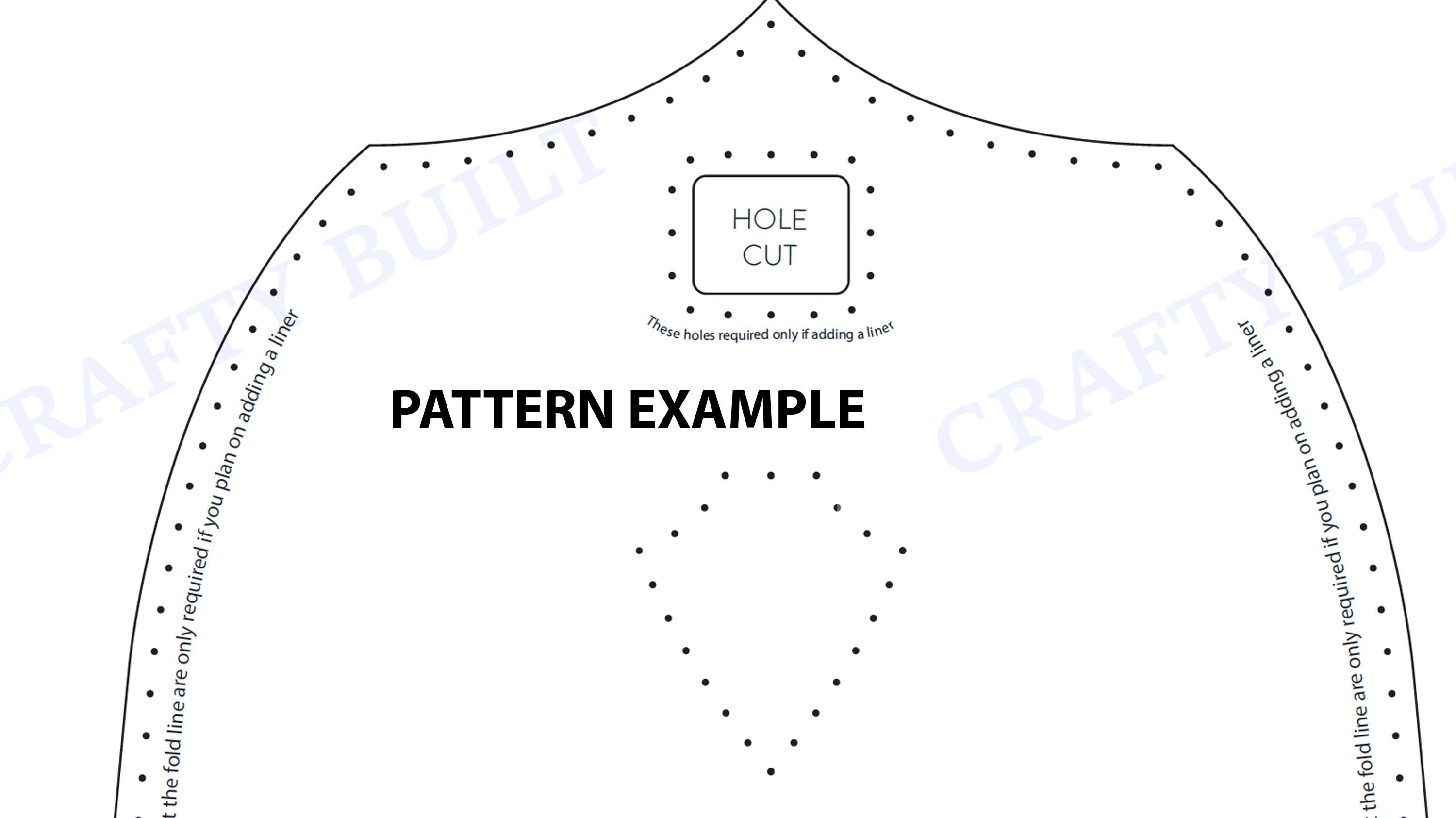 DIY Pattern Small Leather Hip Carry Bag Template PDF Download ...
