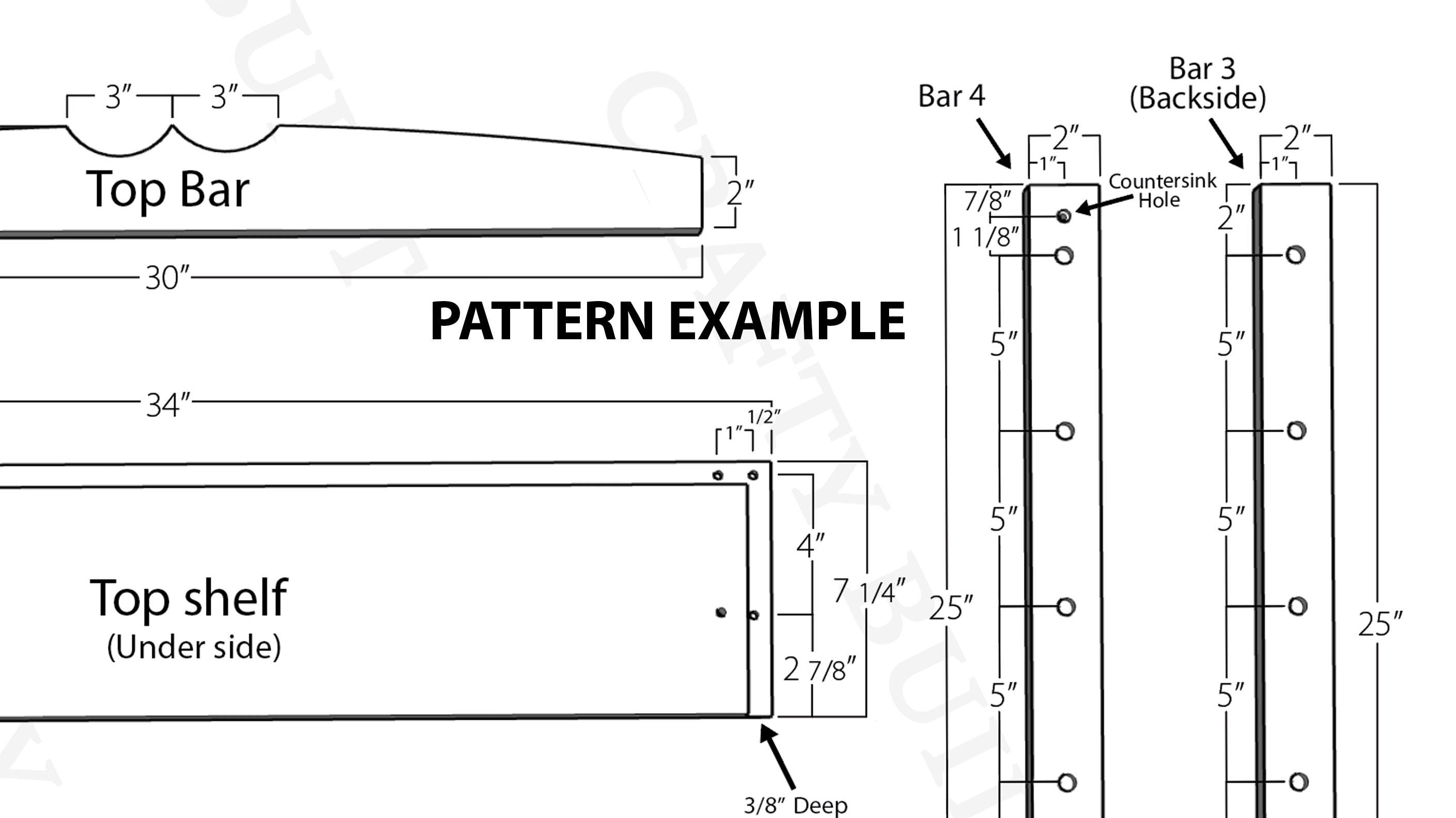 Gun Rack Router Template DIY Wood Gun Rack Wall Display Plans Rifle Storage Blueprint ...
