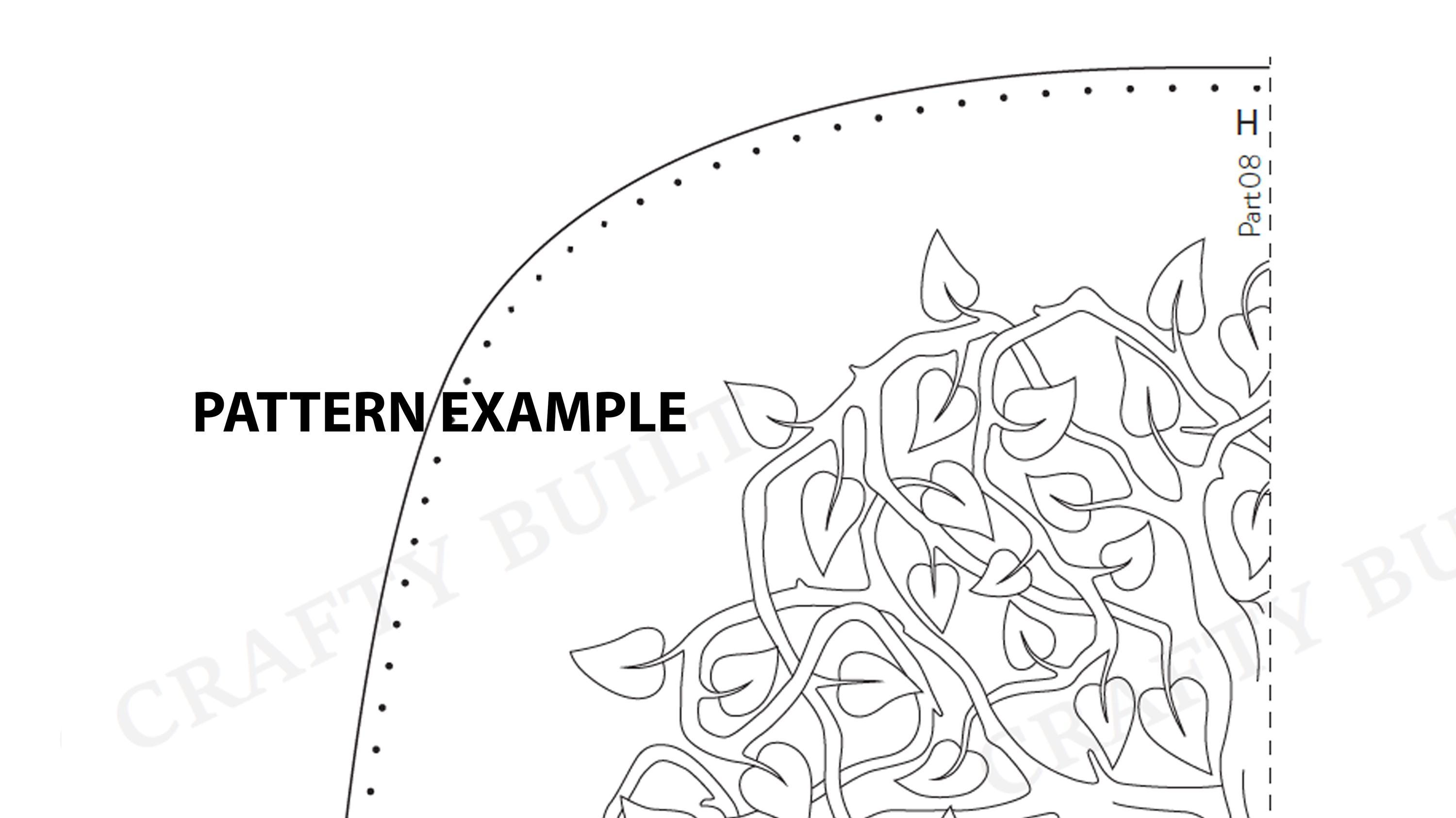 DIY Leathercraft Pattern Template Leather Back Pack Pattern With Unique ...