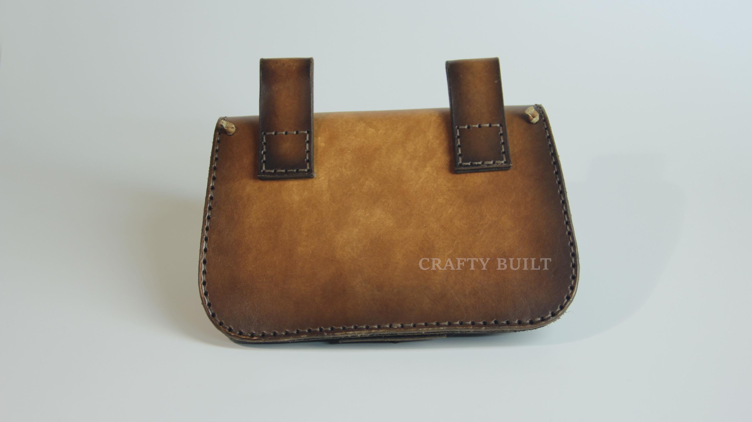 DIY Pattern Small Leather Hip Carry Bag Template PDF Download ...