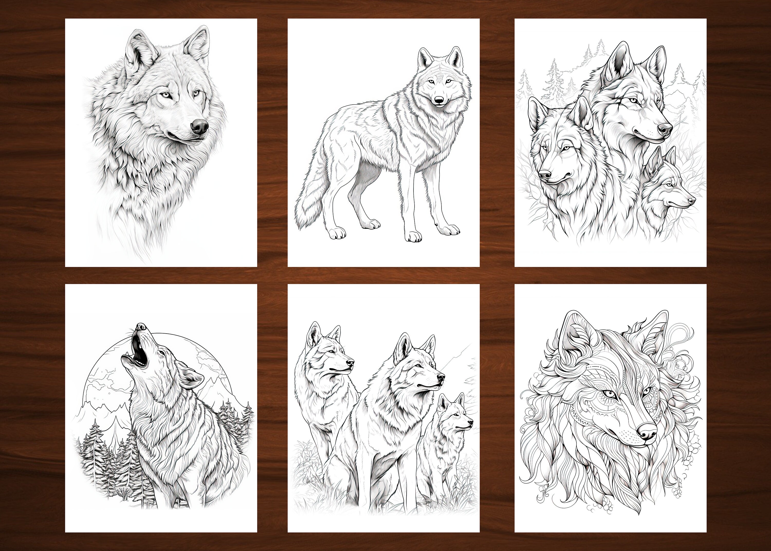 Printable Wolf Patterns Printable Wolf Patterns
