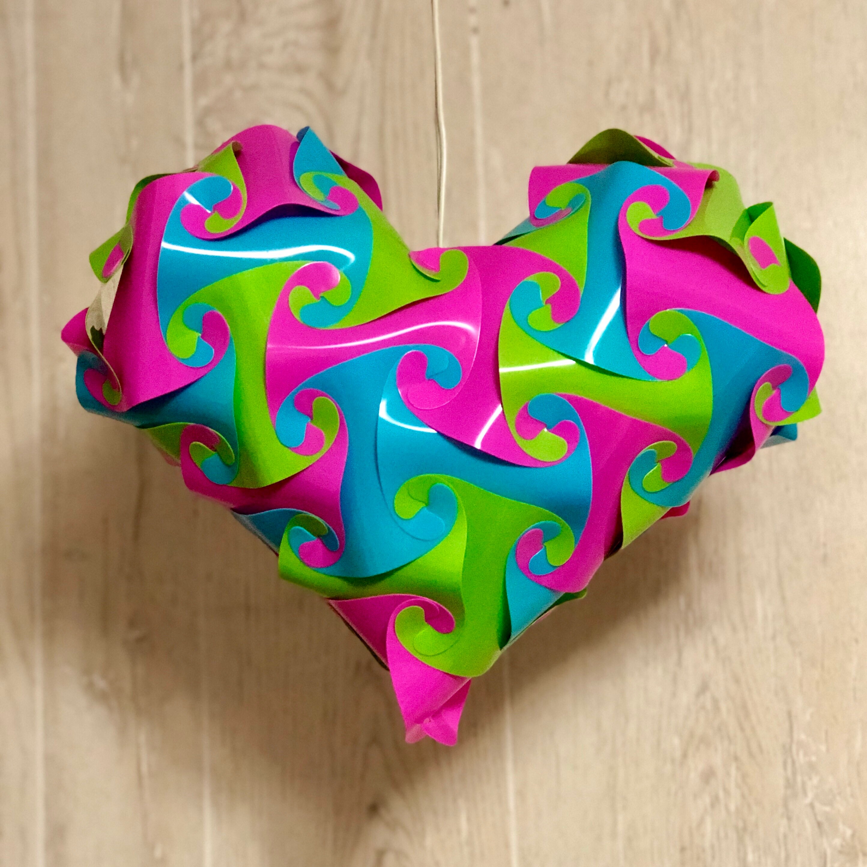 FULLY ASSEMBLED Jigsaw Puzzle Lamp shade Hanging Lantern Etsy