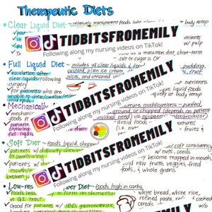 Therapeutic Diets