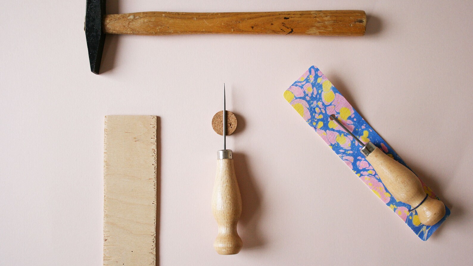 Bookbinding Awl Paper Awl Wood Handle Piercing tool Etsy