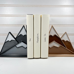 Mountain Bookends