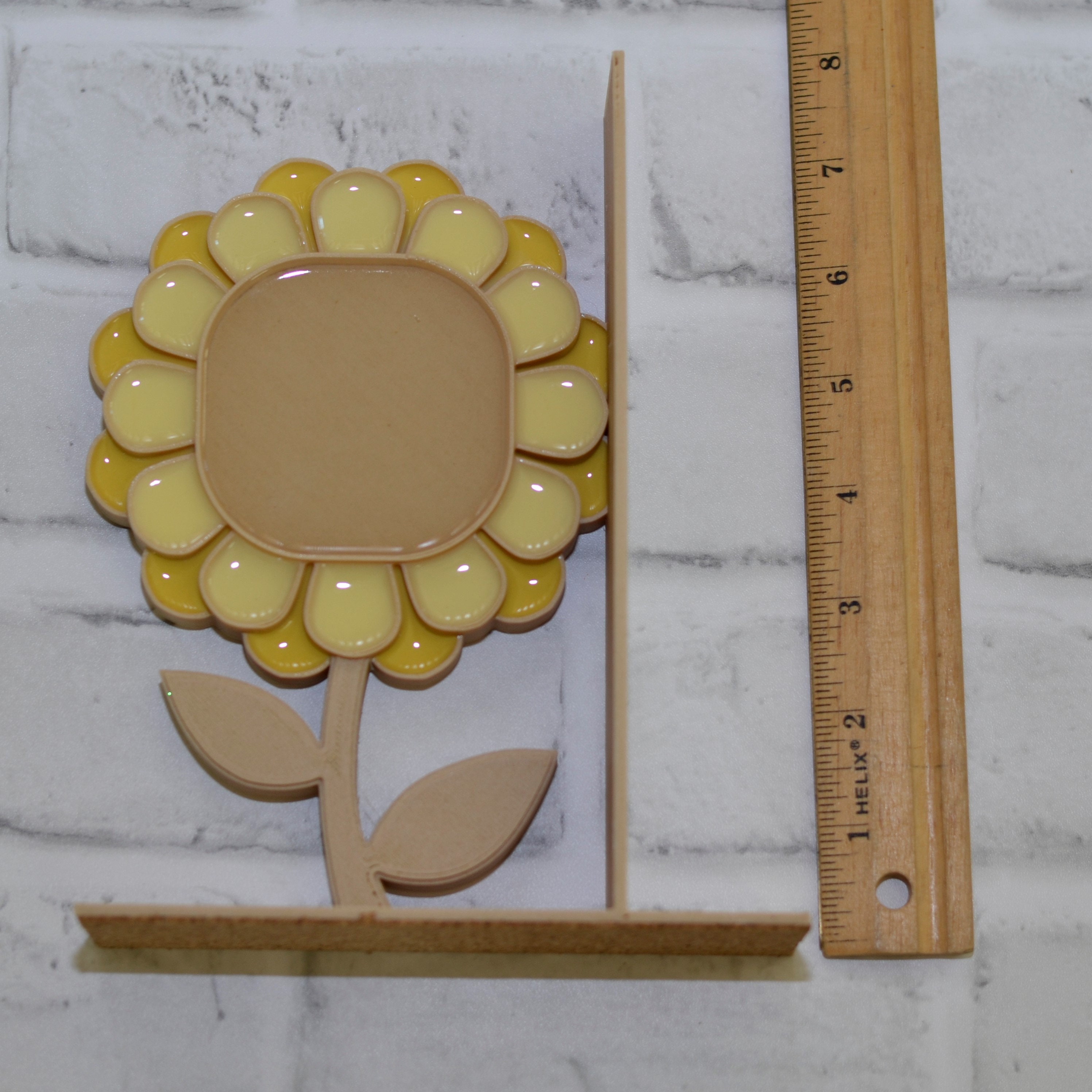 Sunflower Bookends Yellow Flower Book Ends Garden Etsy.de