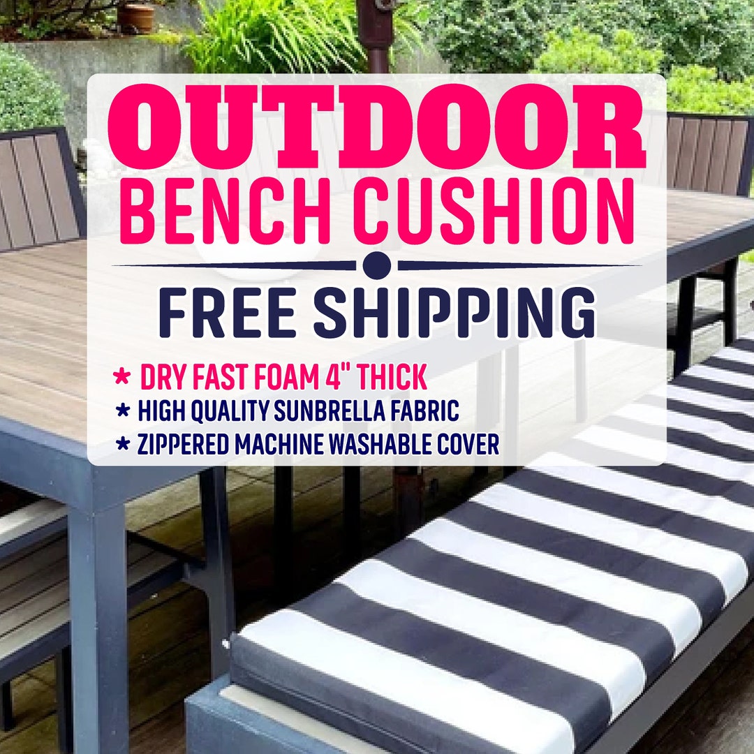 Swing Cushion Outdoor Bench Cushions Custom Outdoor Cushion Cover