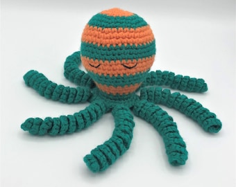 Crochet Octopus Toy Pattern, Amigurumi PDF Instant Download