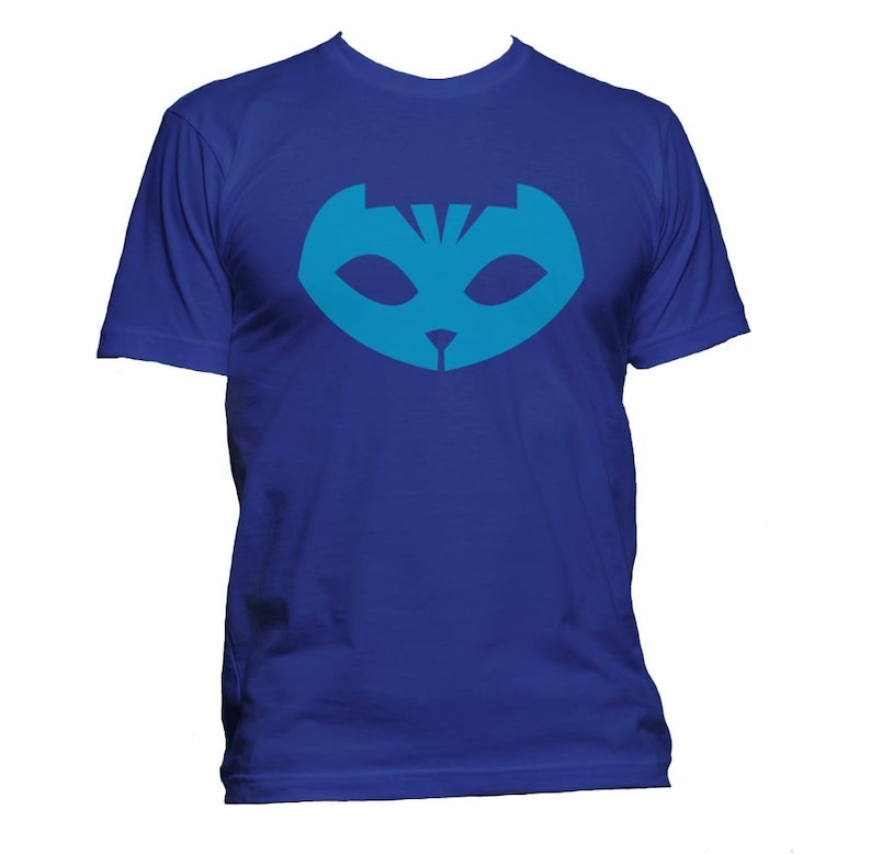 PJ Mask Catboy Blue MEN Tee Tshirt Etsy