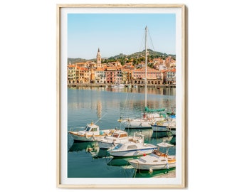 Imperia Oneglia Fotodruck, Imperia Ligurien, Bilder Cinque Terre, Italien Fotografie, Wohnzimmer Wandbild