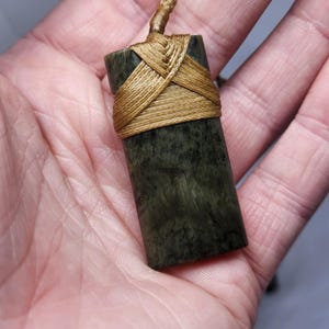New Zealand Arahura Greenstone Necklace