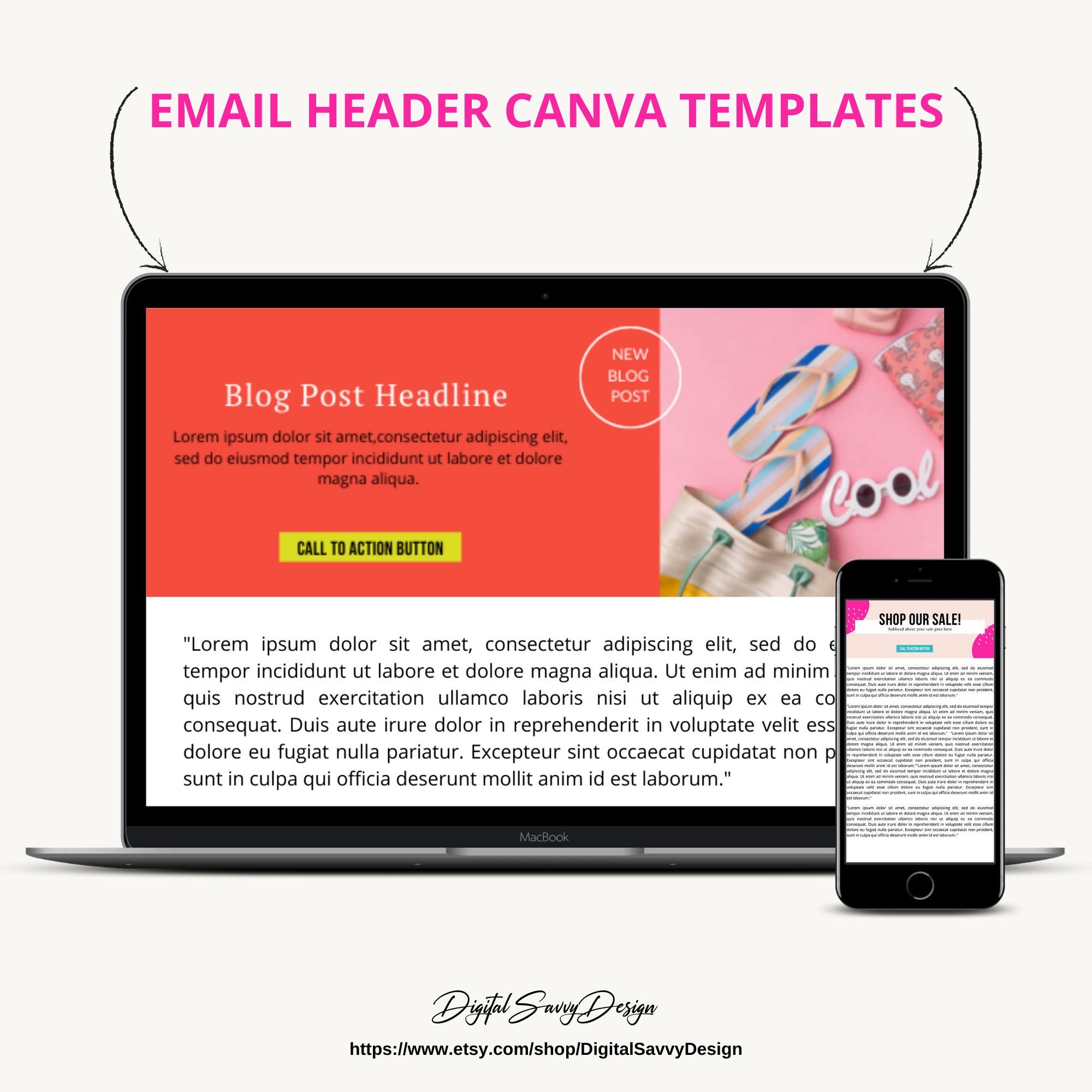 Email Header Template Canva TemplateEmail Signature Website Etsy Email Header Template Canva TemplateEmail Signature Website Etsy