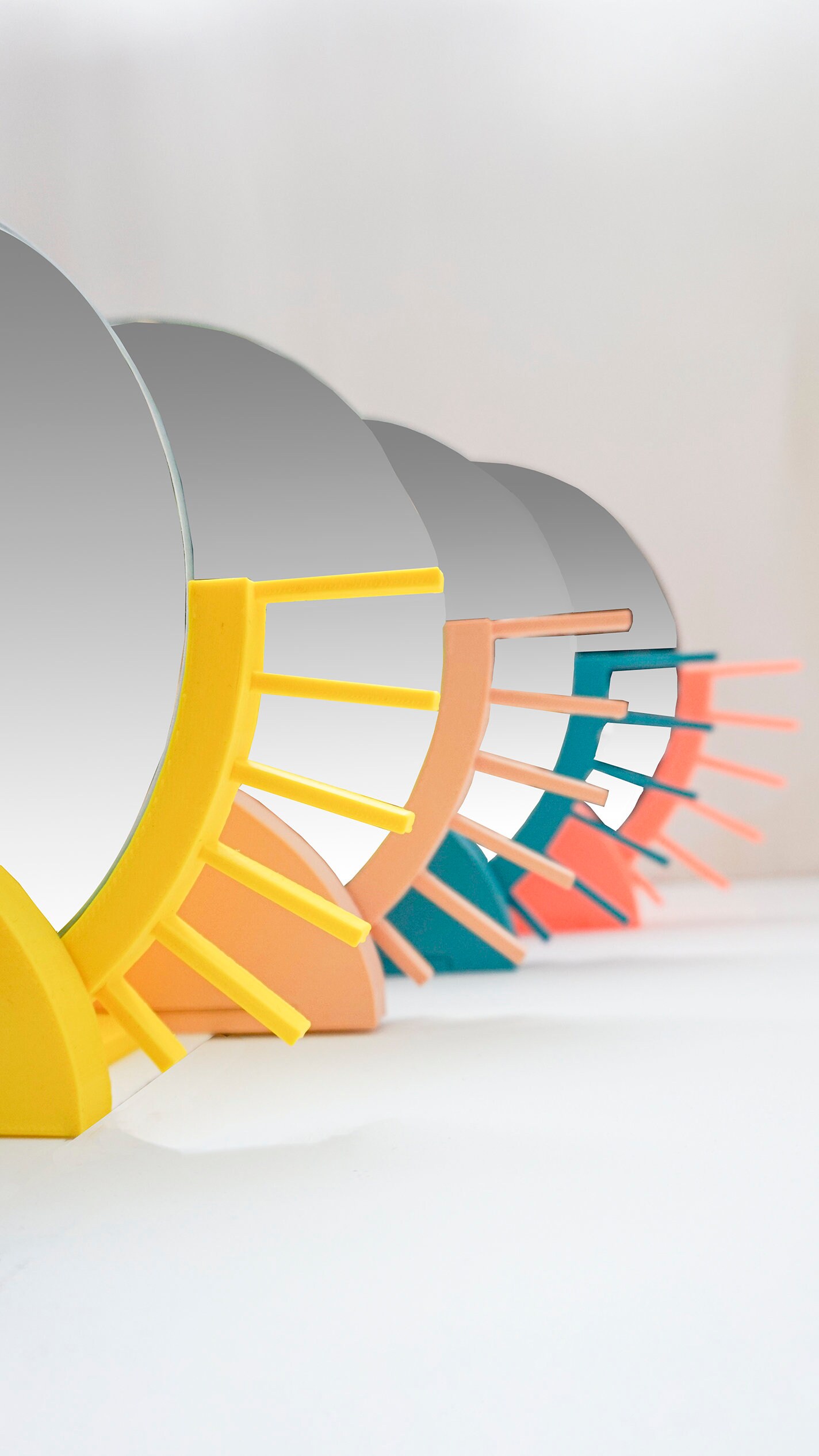 Sole - Miroir en Bio-Plastique