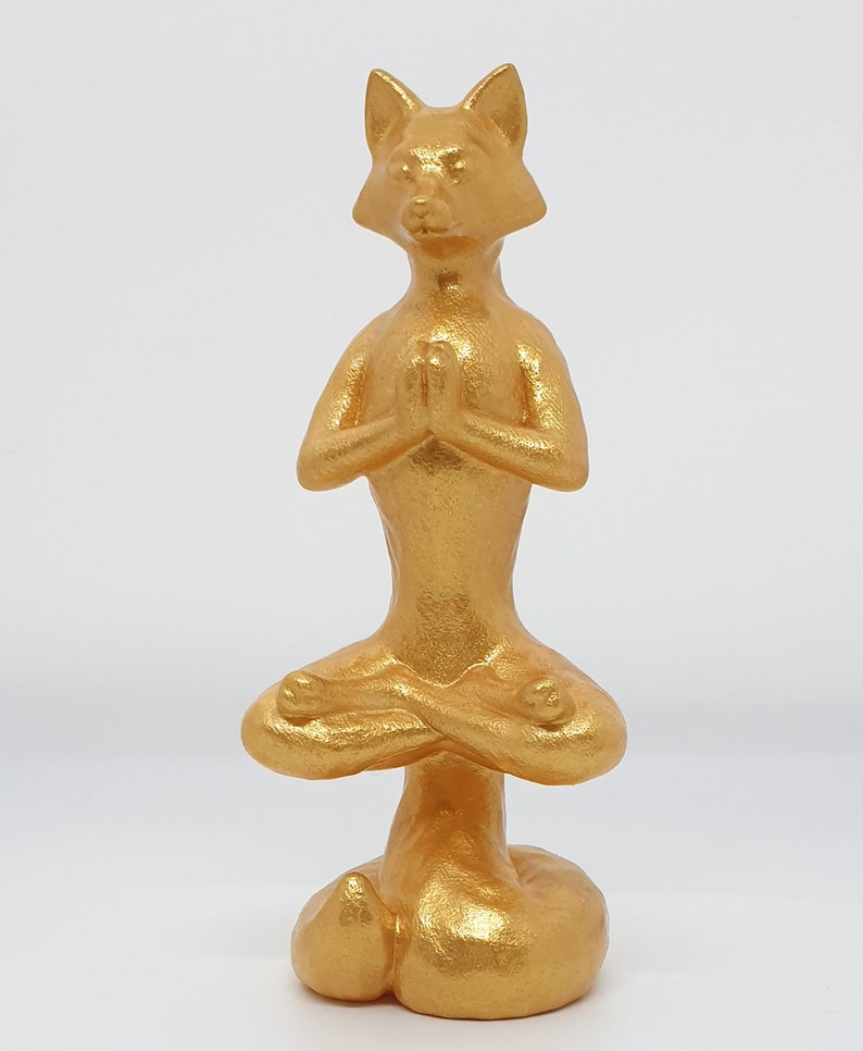 3d prints sculpture fox statue geometric sculpture fox figurine 3d fox 3d printed fox sculpture gift wire sculpture 3d printed fox