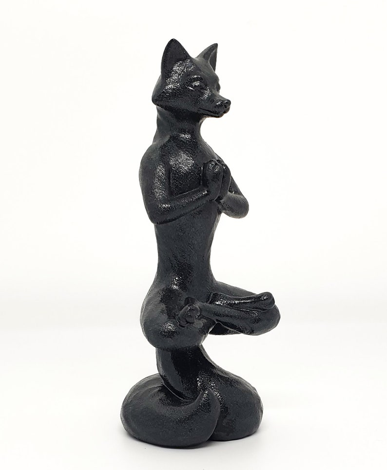 3d prints sculpture fox statue geometric sculpture fox figurine 3d fox 3d printed fox sculpture gift wire sculpture 3d printed fox