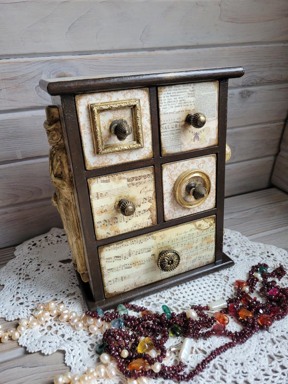 vintage dresser small Furnulem Retro for Bedroom, Dresser for Closet, Nightstand with 4 Drawers, Fabric Storage Organizer Bedside Table Side Furniture, Metal Frame, Wood Top : Home & Kitchen 50 Depth Vintage dresser/cabinet or even a