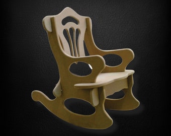 Rocking chair 2 - file for cutting - size 120x70 sm
