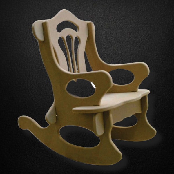 Rocking chair 2 - file for cutting - size 120x70 sm