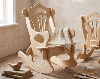 Rocking chair 2 - file for cutting - size 120x70 sm