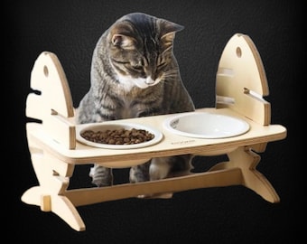 cat plate stand - file for cutting