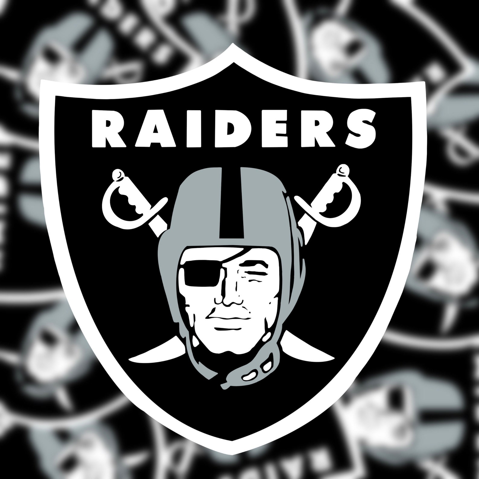 Raiders Sticker Etsy