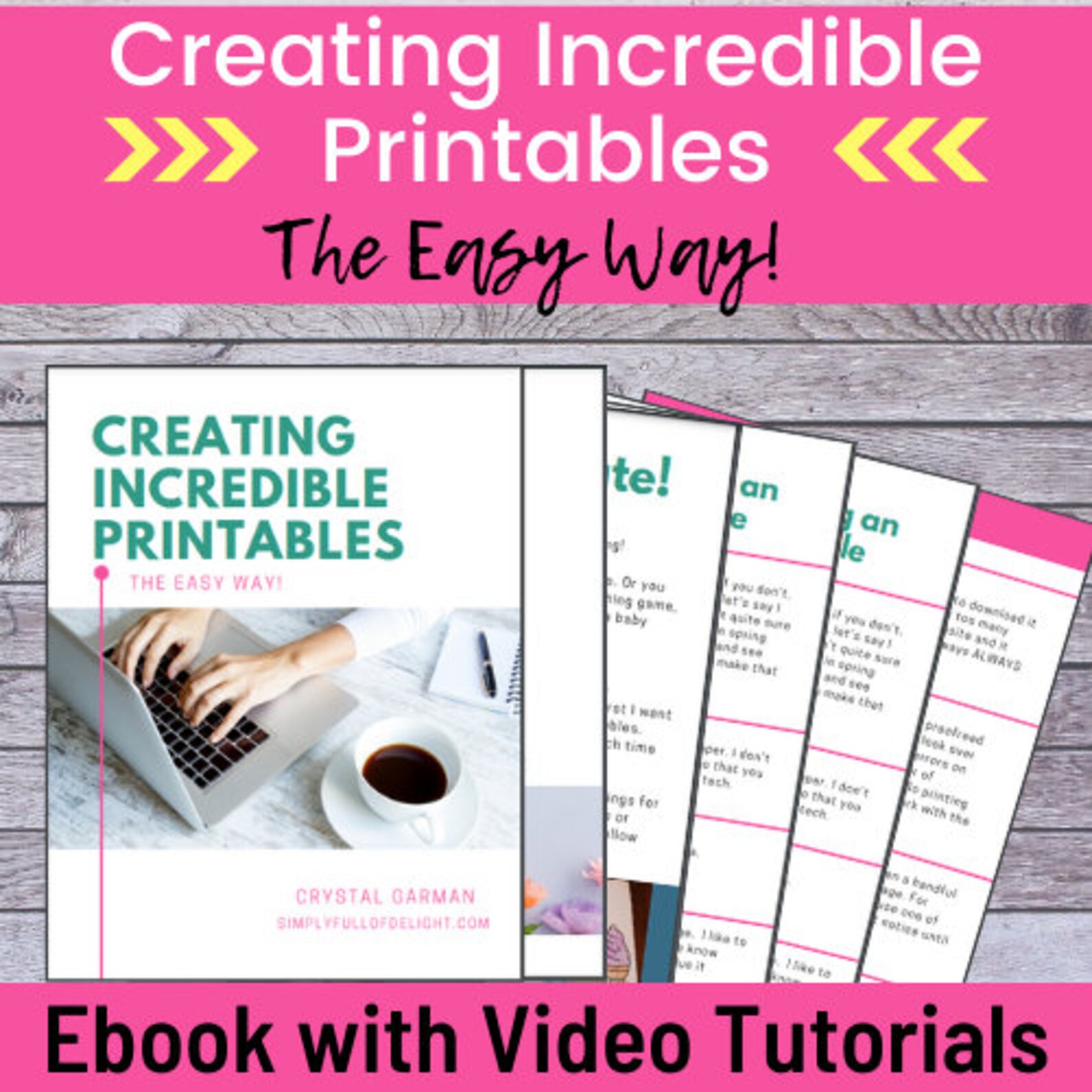 Creating Printables the Easy Way How to Create Worksheets, How to