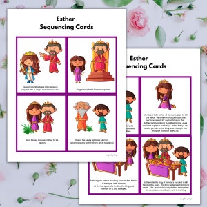 Queen Esther Bible Story, Queen Esther activities and games, Queen Esther Craft, Kids Bible Class, Sunday School Lesson Plans image 3