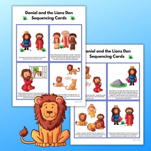 Daniel and the Lions Den Bible Story, Daniel and the Lions den activities and games, Craft, Kids Bible Class, Sunday School Lesson Plans image 3