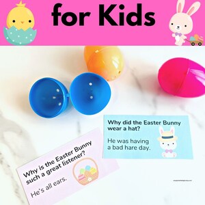 Easter Jokes for Kids, Easter Lunch Box Notes for Kids, Easter Lunchbox ...