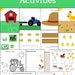 Farm Preschool Activities, Farm Printables, Farm Worksheets, Preschool ...
