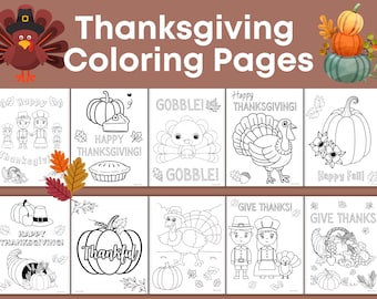 Thanksgiving Coloring Pages for Kids, Thanksgiving Coloring Sheets, Thanksgiving coloring for kids, Printable for kids coloring pages