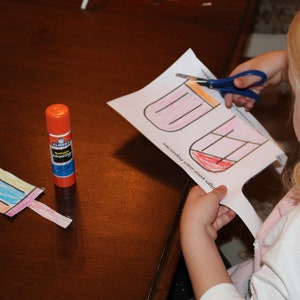 Vaterländische Vorschulaktivitäten, Vaterländische Vorschularbeitsblätter, Aktivitätspaket vom 4. Juli für Vorschulkinder, Lernaktivitäten für 3-jährige Bild 10