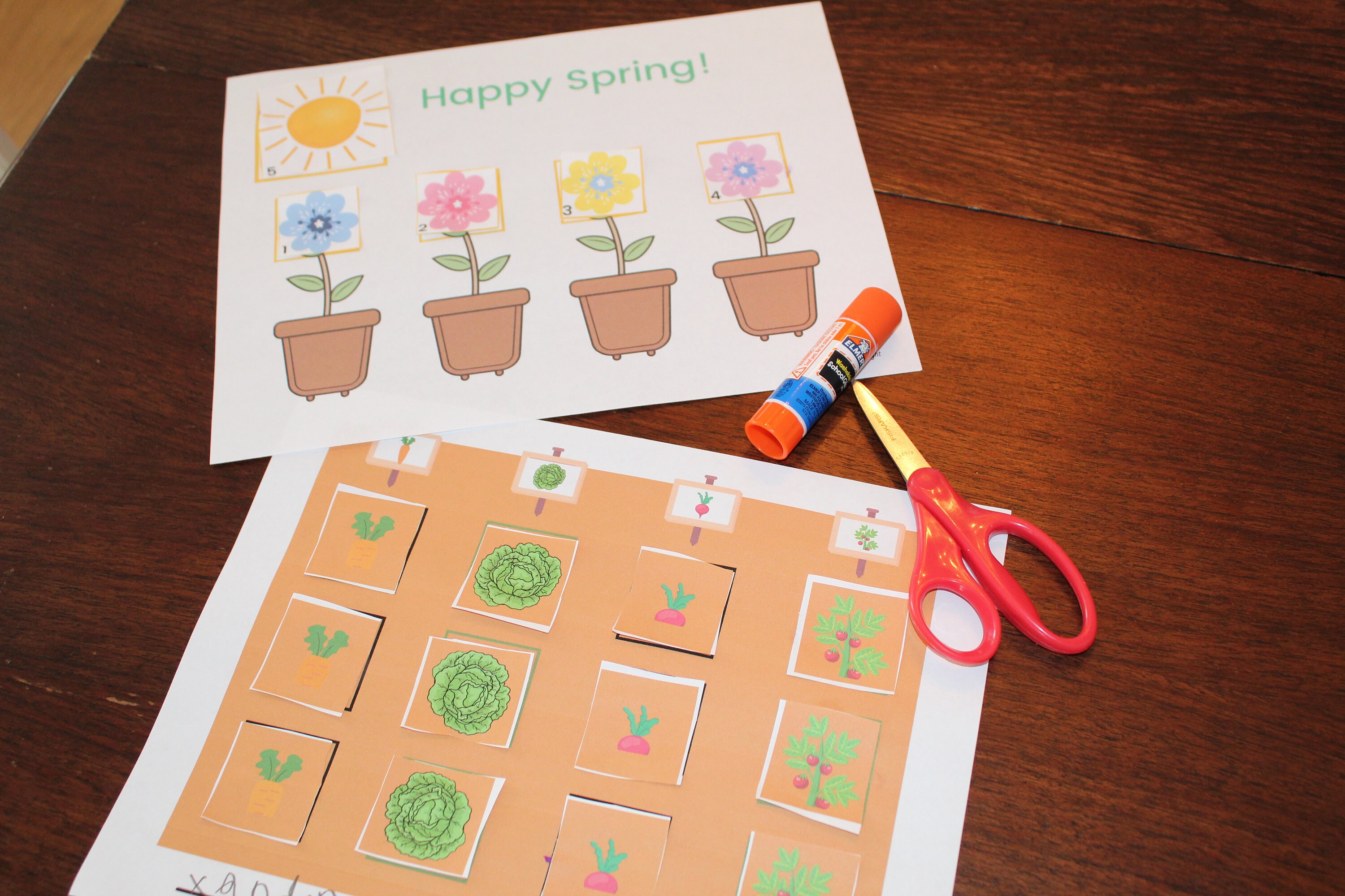Spring Preschool Activities, Spring Preschool Printable, Spring