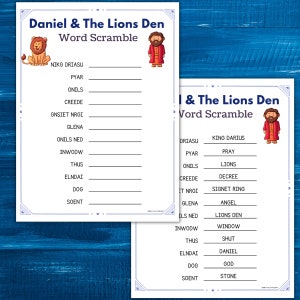 Daniel and the Lions Den Bible Story, Daniel and the Lions den activities and games, Craft, Kids Bible Class, Sunday School Lesson Plans image 8