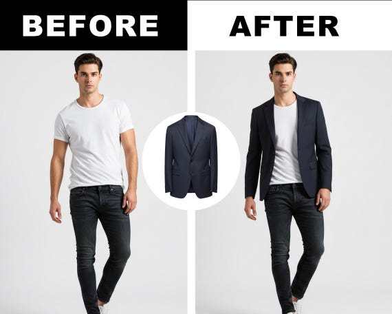 Clothing Change Photoshop Service | Digital Outfit Editing | Change Clothes  in Photo | Photo Manipulation & Retouching - Etsy