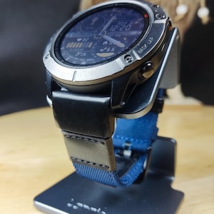 Ballistic Nylon Strap for Garmin Fenix 8 - 51mm / Fenix 7X Pro / 7X / 6X Pro / 6X / Enduro 3 / Epix 2 Pro 51mm Resistant 26mm Blue