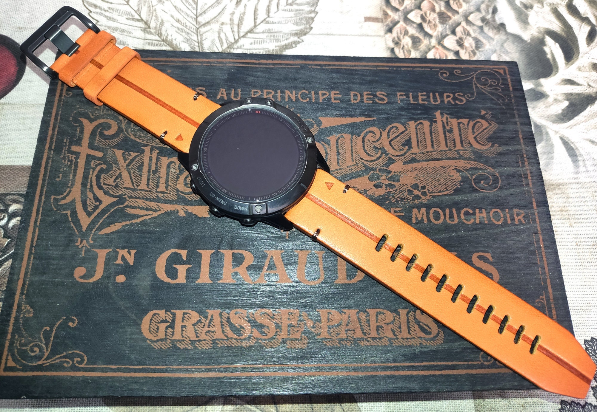 Ahayo Cinturino Nylon Per Garmin Fenix 8 51mm / Epix Pro 51mm / Fenix 7X / Instinct 2X - Leggero Con Anello Unico, QuickFit, Regolabile