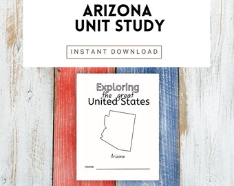 Feuilles de travail sur l'Arizona et unité d'étude