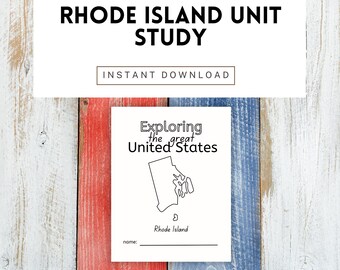 Rhode Island Worksheets and Unit Study