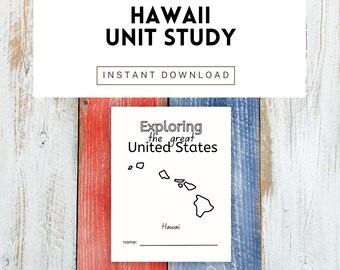 Feuilles de travail sur Hawaï et unité d'étude