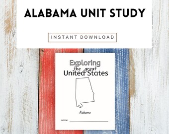 Feuilles de travail sur l'Alabama et unité d'étude