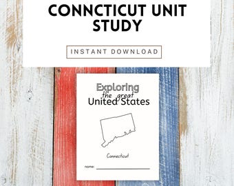 Fiches de travail du Connecticut et unité d'étude
